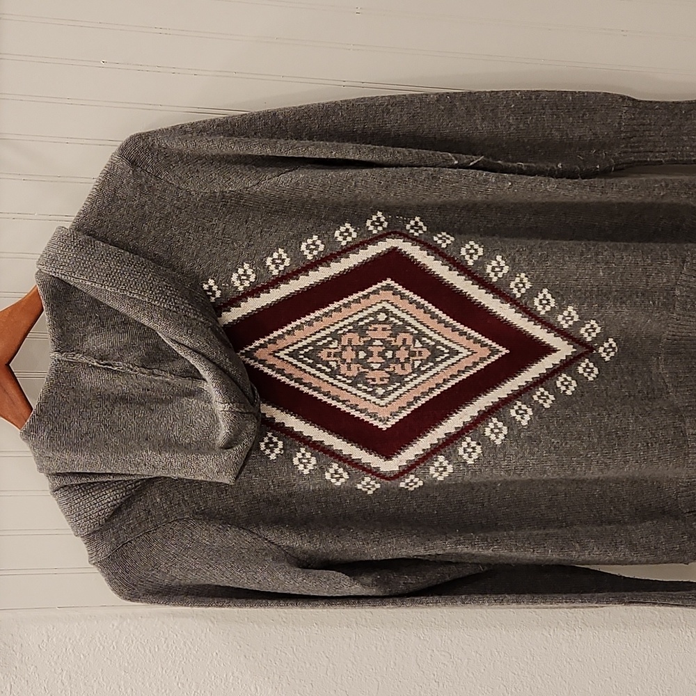 Aztec Boho Hoodie Sweater